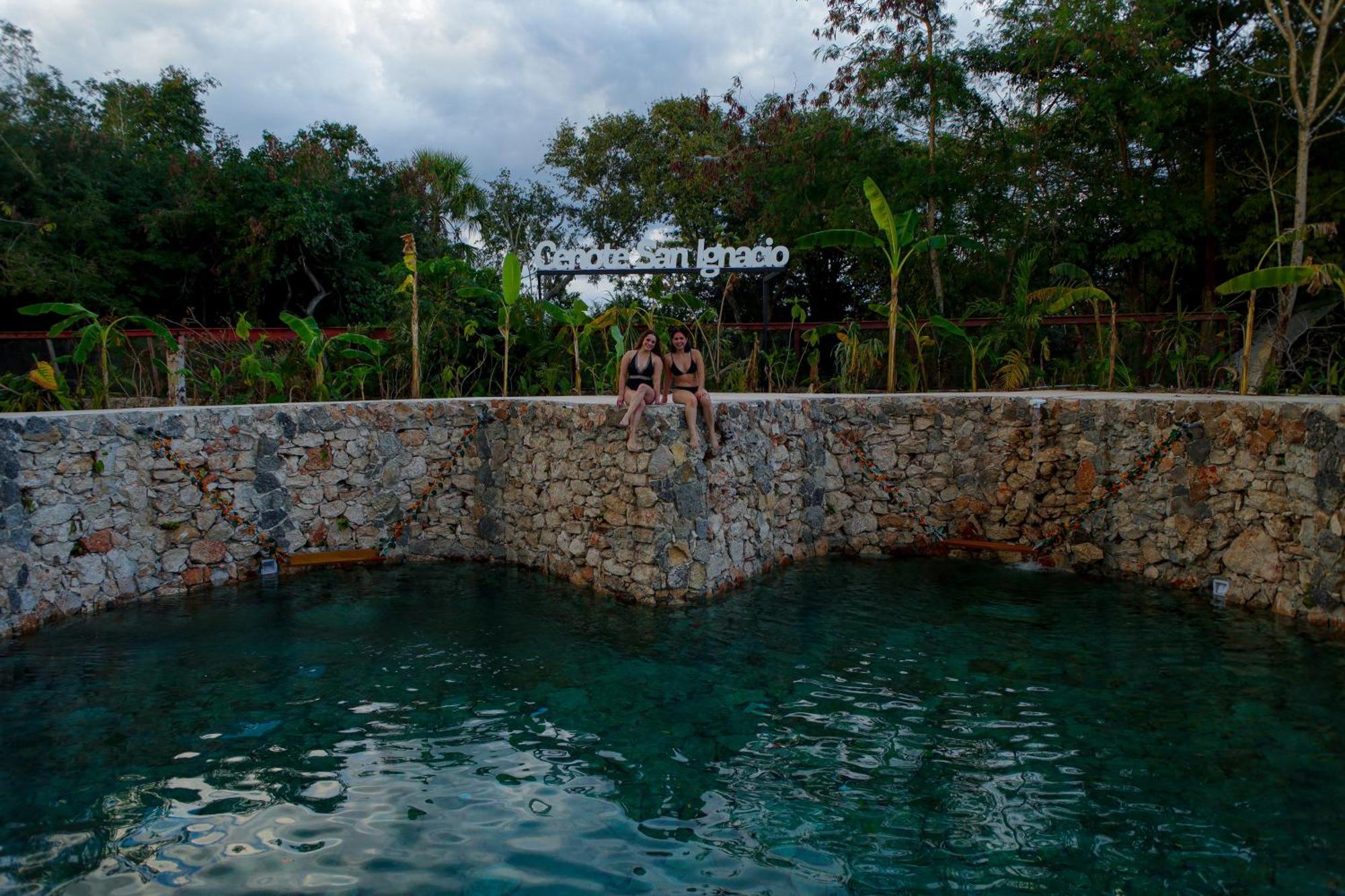 Cenote San Ignacio Villa Chocholá Exterior foto