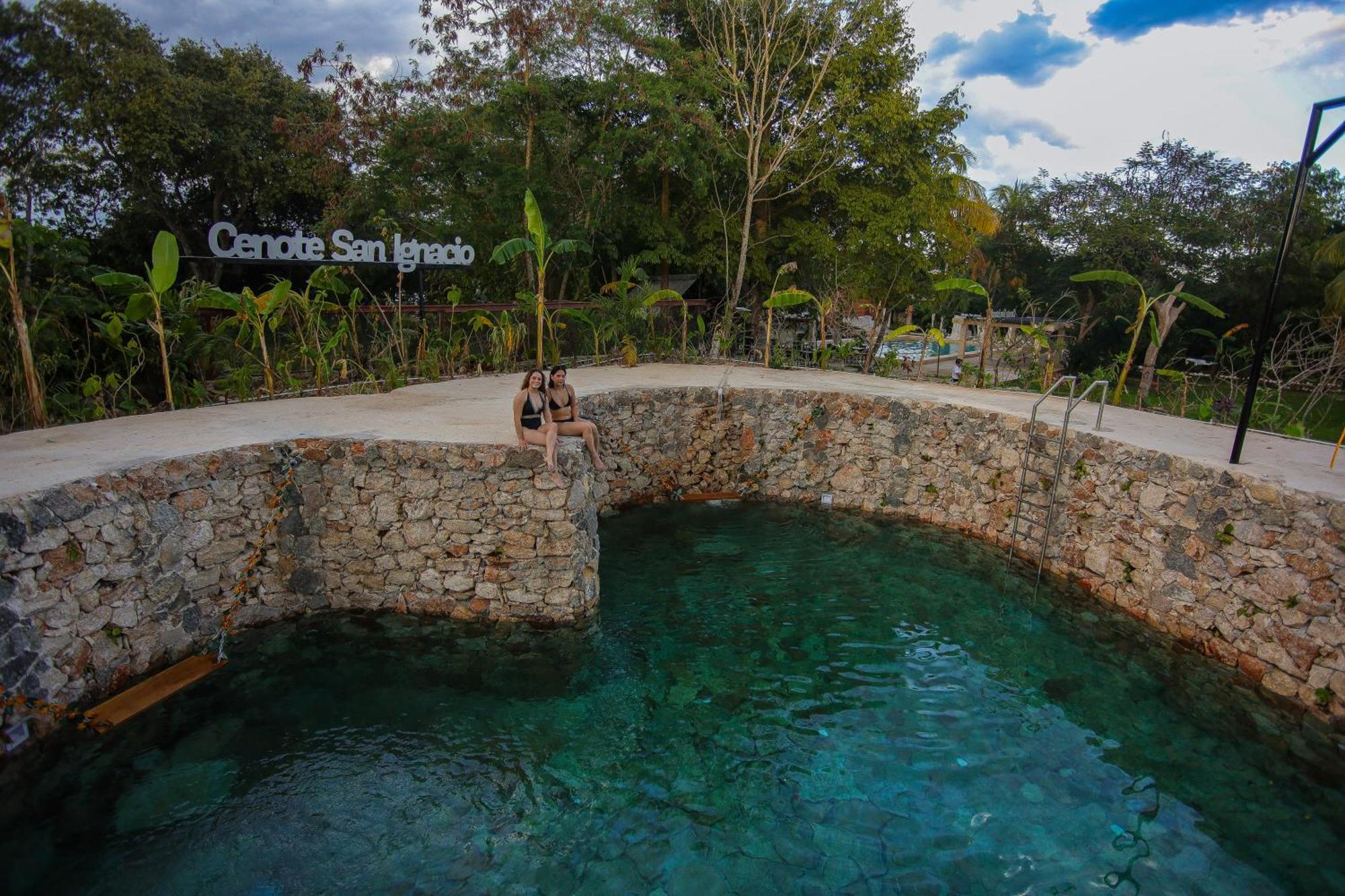 Cenote San Ignacio Villa Chocholá Exterior foto
